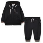 Boys Black Tracksuit