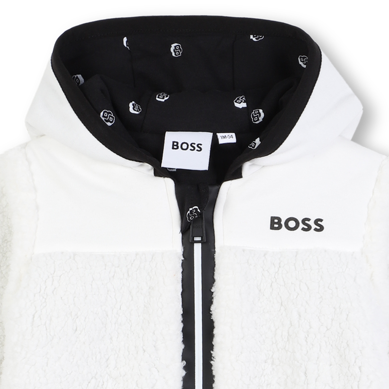 Baby Boys White Jumpsuit