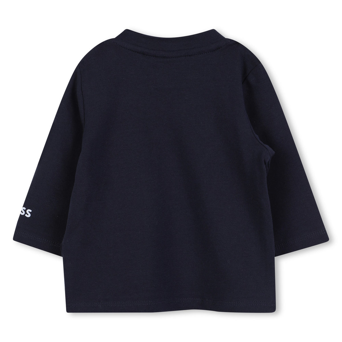 Baby Boys Navy Long Sleeve T-Shirt