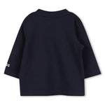 Baby Boys Navy Long Sleeve T-Shirt
