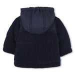 Baby Boys Navy Logo Coat
