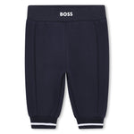 Baby Boys Navy Tracksuit Set