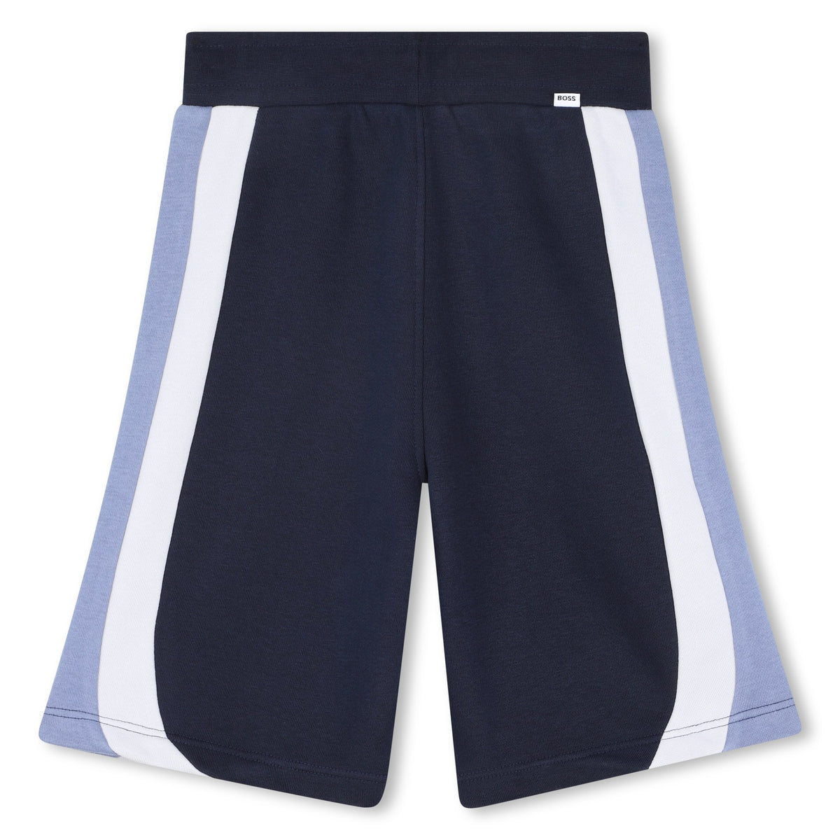 Boss Boys Navy Colourblock Shorts | Casa Childrenswear