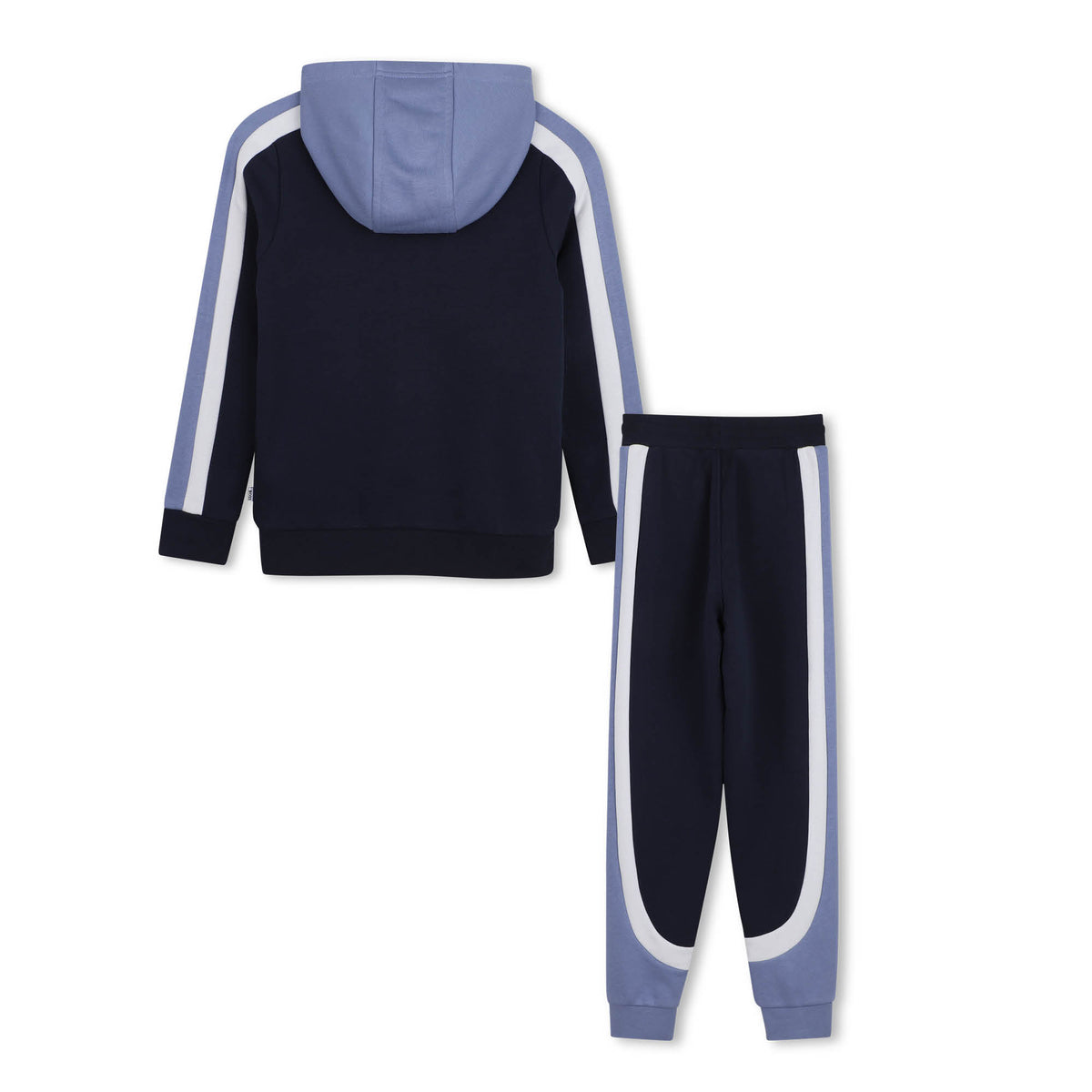 Boss Boys Navy Colourblock Tracksuit Set | Casa Childrenswear