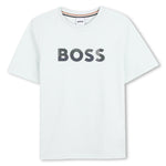 Boss Boys Green Logo T-Shirt and Short Set | Casa Childrenswear
