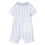 Boss Baby Boys Blue Striped Romper | Casa Childrenswear