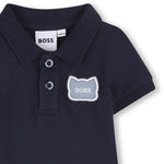 Boss Baby Boys Navy Romper | Casa Childrenswear