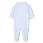 Baby Boys Pale Blue Babygrow