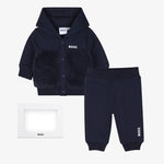 Boss Baby Boys Navy Tracksuit Set - full set front view