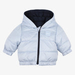 Boss Baby Boys Light Blue Reversible Jacket - front view