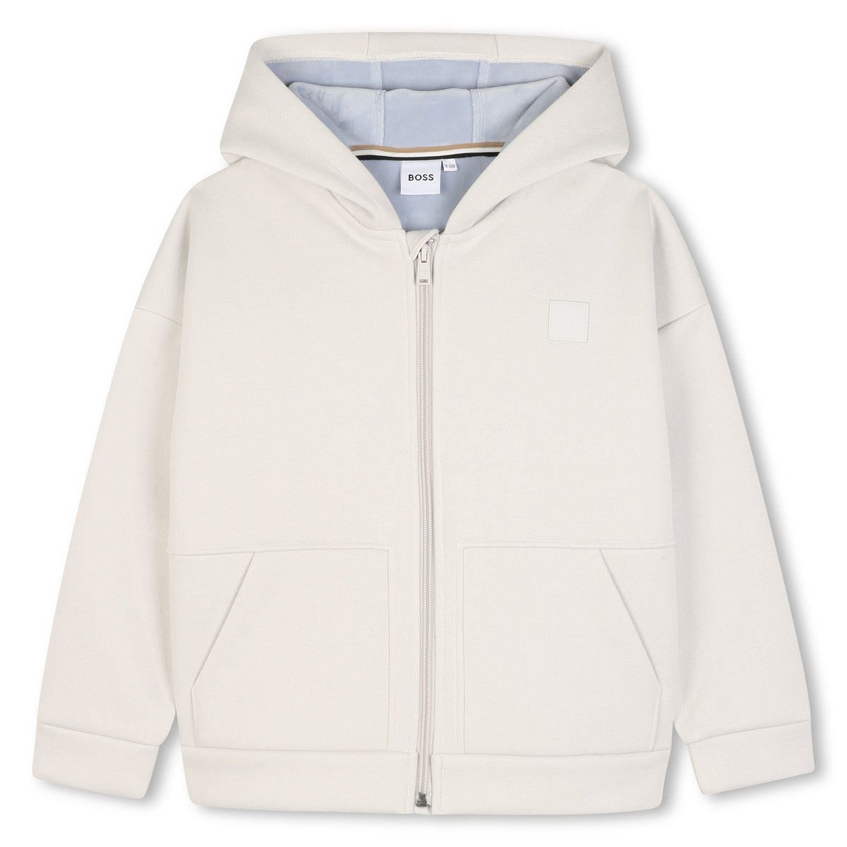 Boys Ivory Logo Hoodie
