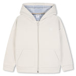 Boys Ivory Logo Hoodie