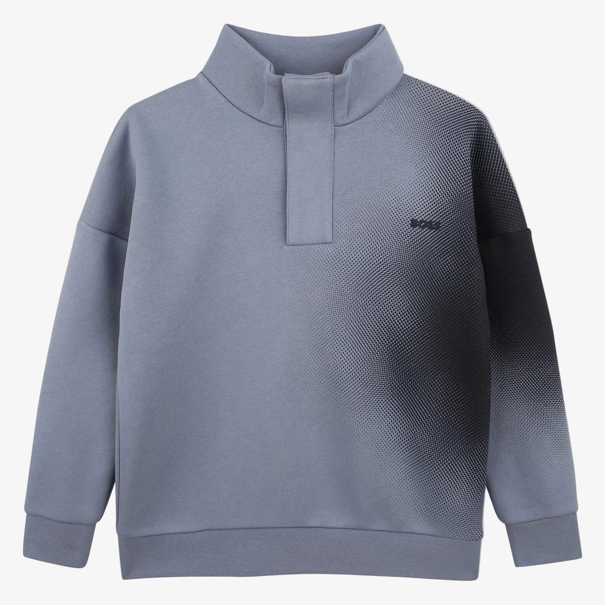 Boss Boys Half Zip Spray Sweatshirt - front view