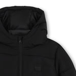 Boys Black Puffer Jacket