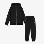 Boss Boys Black Tracksuit Set - full set front view
