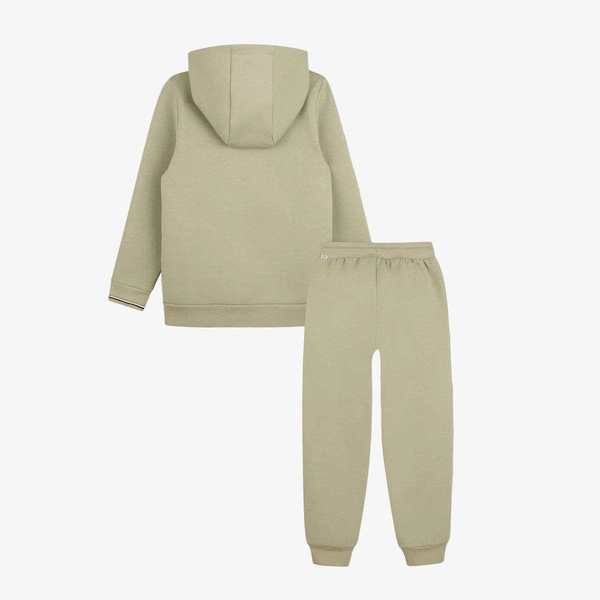 Boss Boys Khaki Tracksuit Set - full set front view