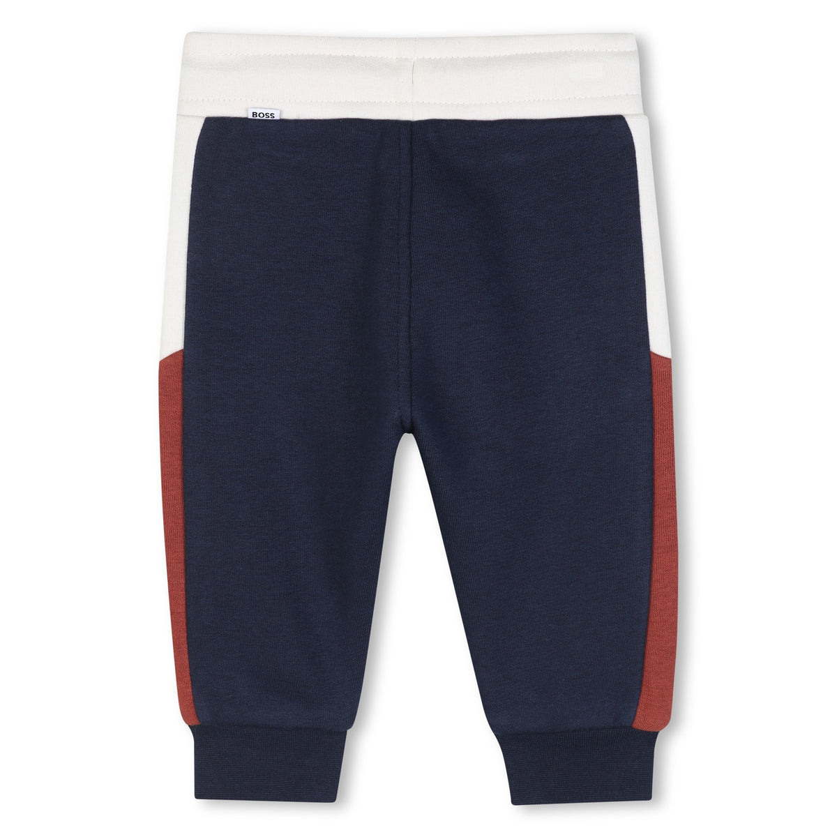 Infant Boys Navy Contrast Tracksuit Bottoms
