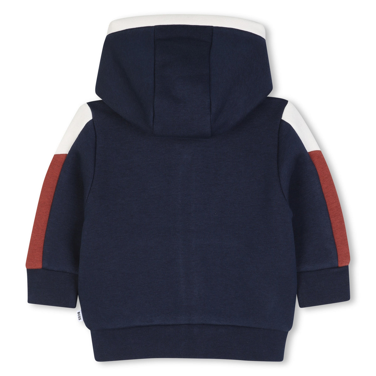 Infant Boys Navy Contrast Hoodie