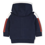 Infant Boys Navy Contrast Hoodie