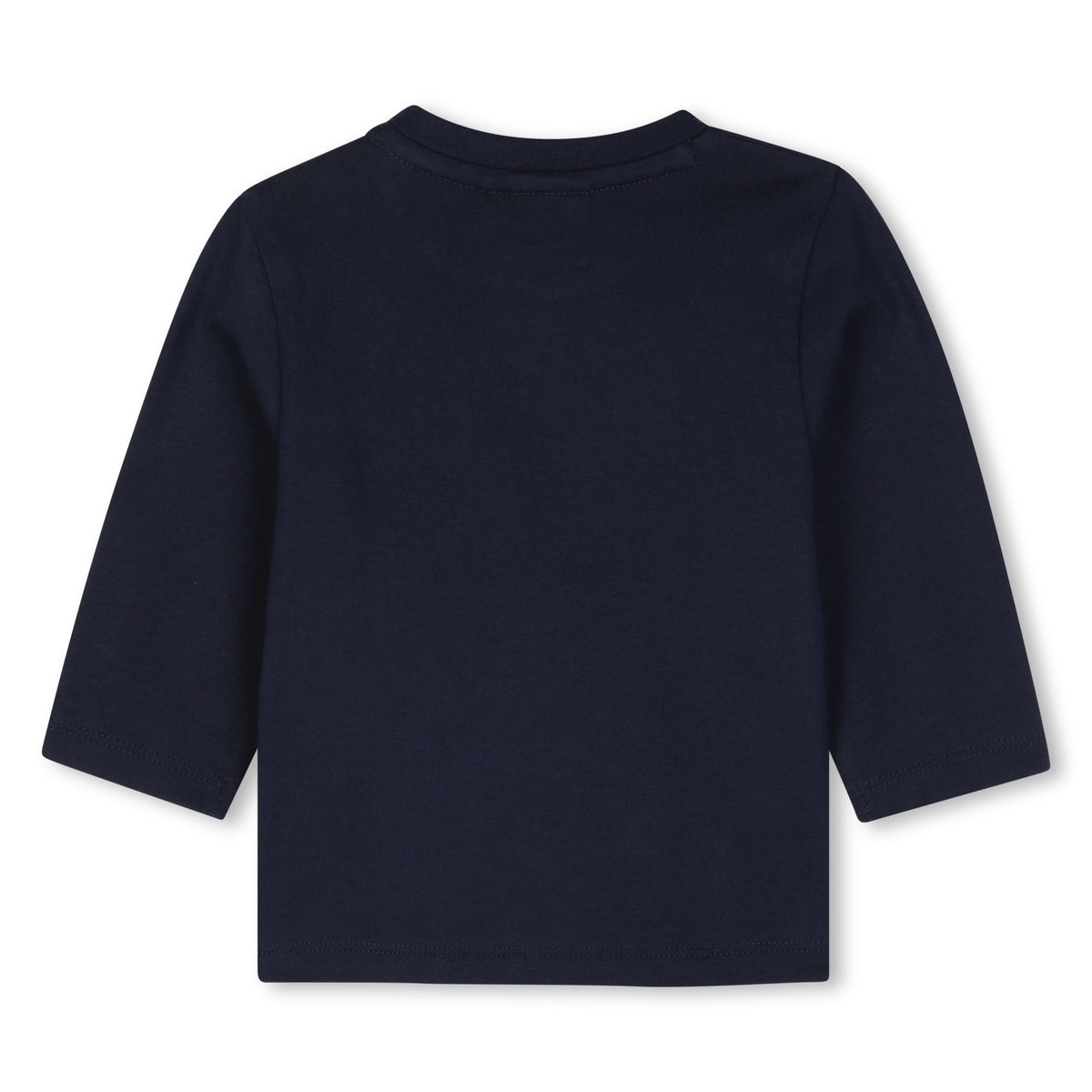 Infant Boys Navy Long Sleeve T-Shirt