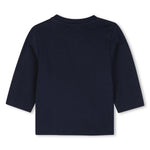 Infant Boys Navy Long Sleeve T-Shirt