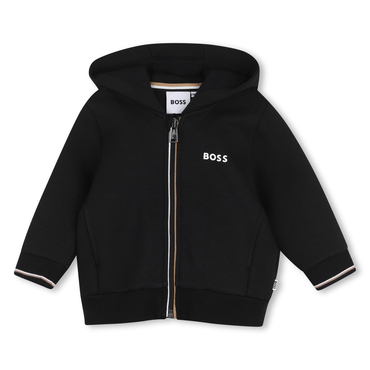 Infant Boys Black Tracksuit Set
