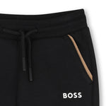 Infant Boys Black Tracksuit Set