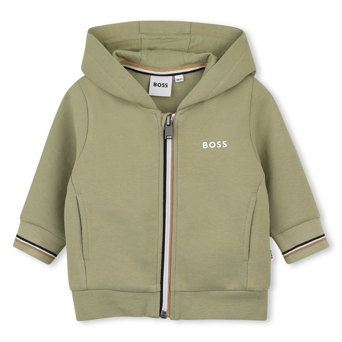 Infant Boys Brown Tracksuit Set