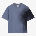 Boss Boys Blue Spray T-Shirt - front view