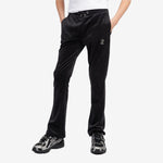 Black Diamonte Wide Leg Jogger