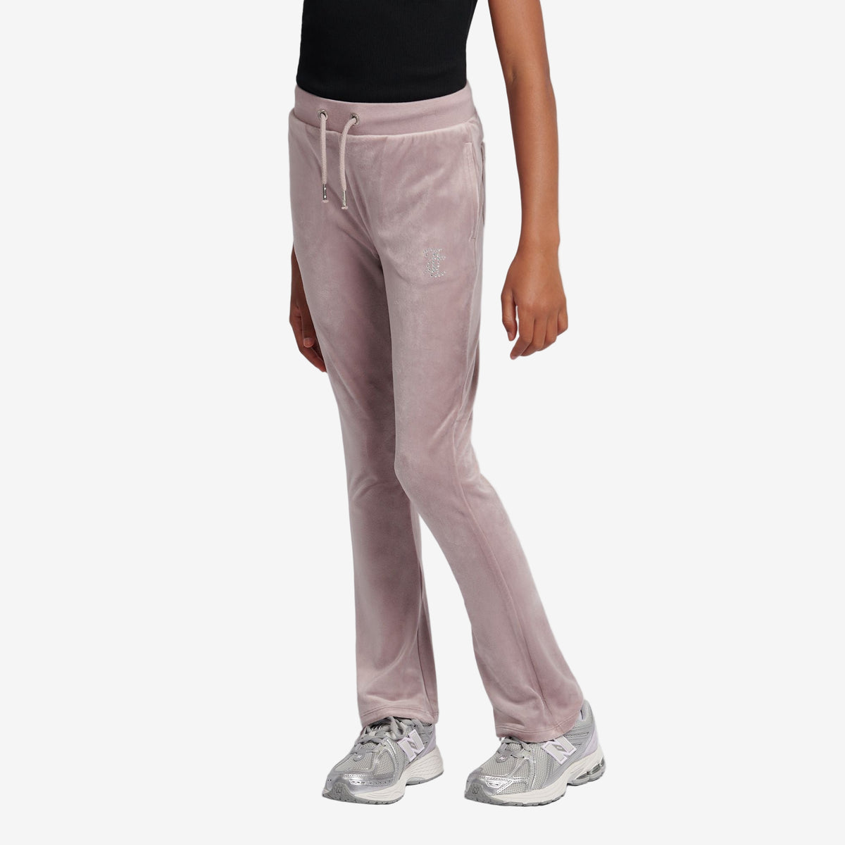 Diamonte Bootleg Jogger- Purple Dove