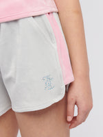 Velour Vest and Runner Short