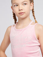 Velour Vest and Runner Short