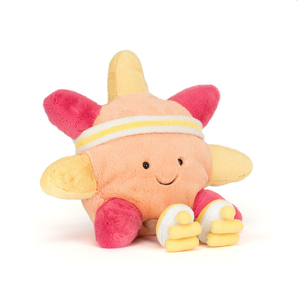 Jellycat Amuseables Sun 'Roller Skates' - front view