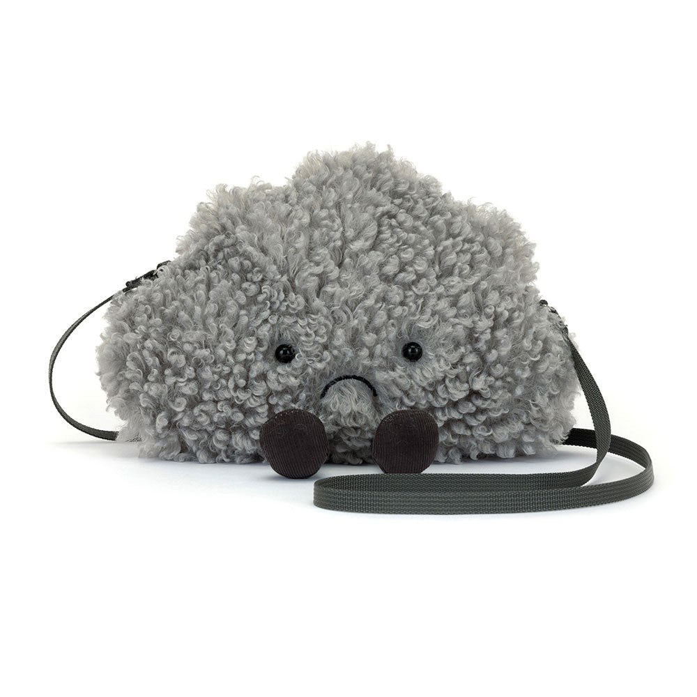 Jellycat Amuseables Storm Cloud Bag - front view
