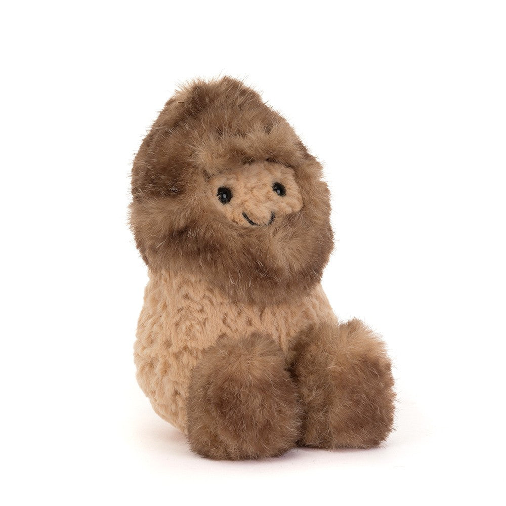 Jellycat Amuseables Peanut Yeti Outfit - front view