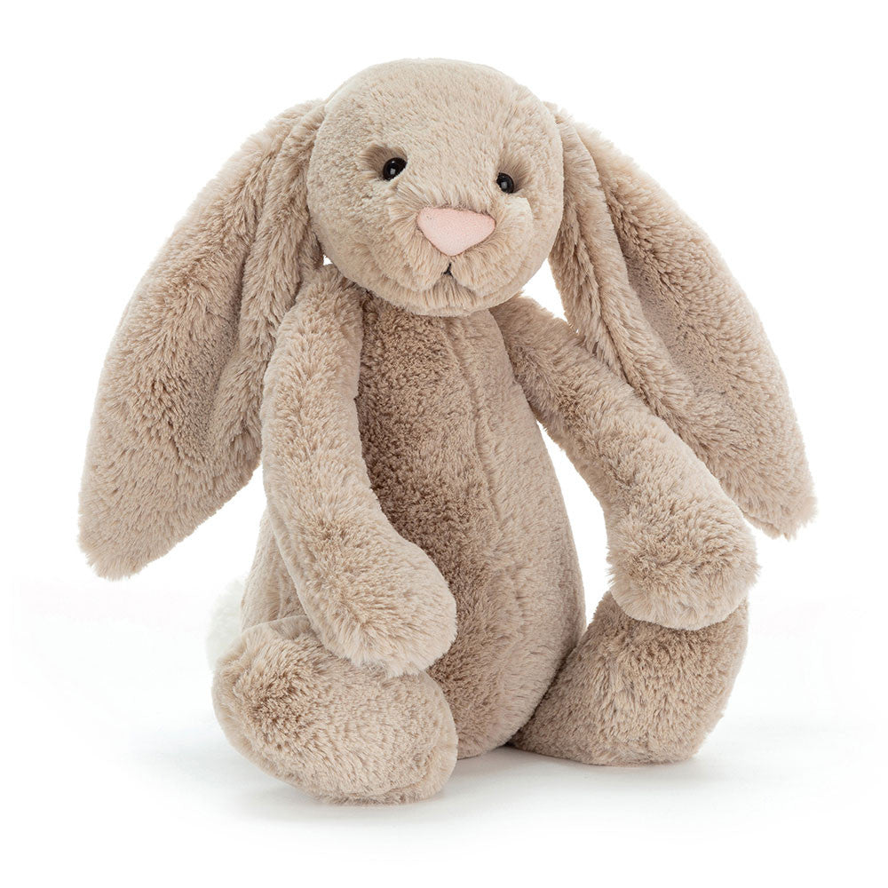 Jellycat Bashful Beige Bunny (Large) - front view