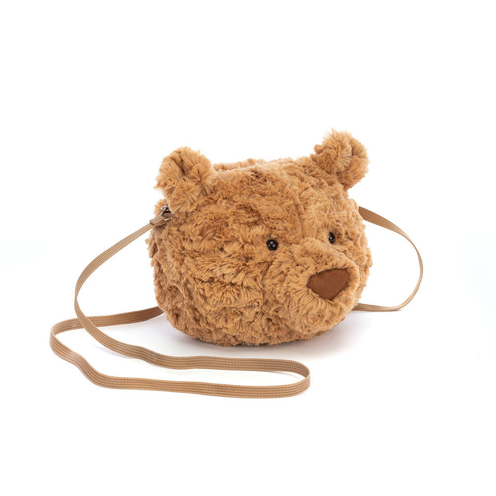 Jellycat Bartholomew Bear Bag - front view
