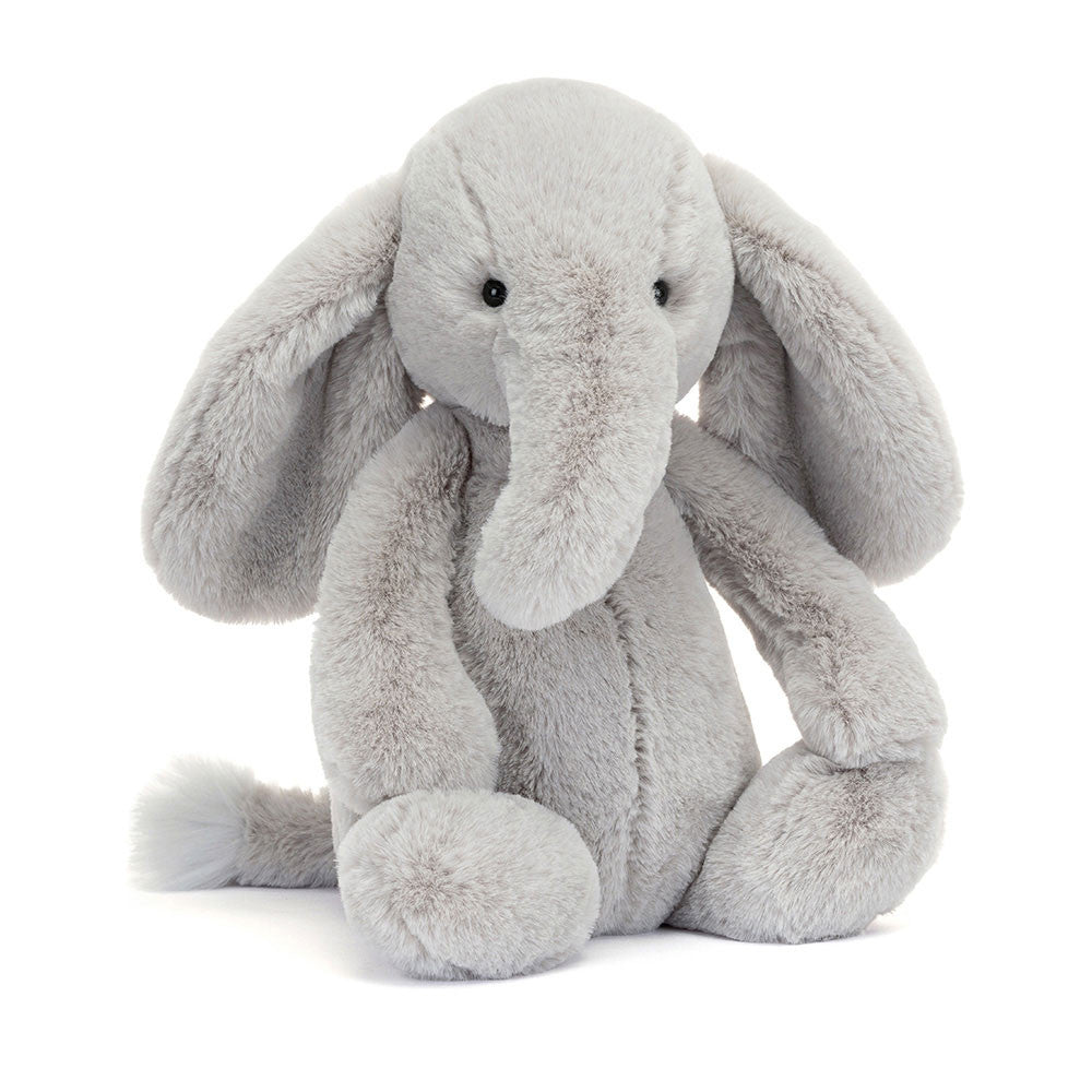 Jellycat Bashful Luxe Elephant Thuddeus Big - front view