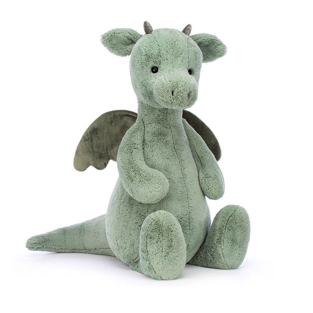 Jellycat Bashful Dragon Giant - front view