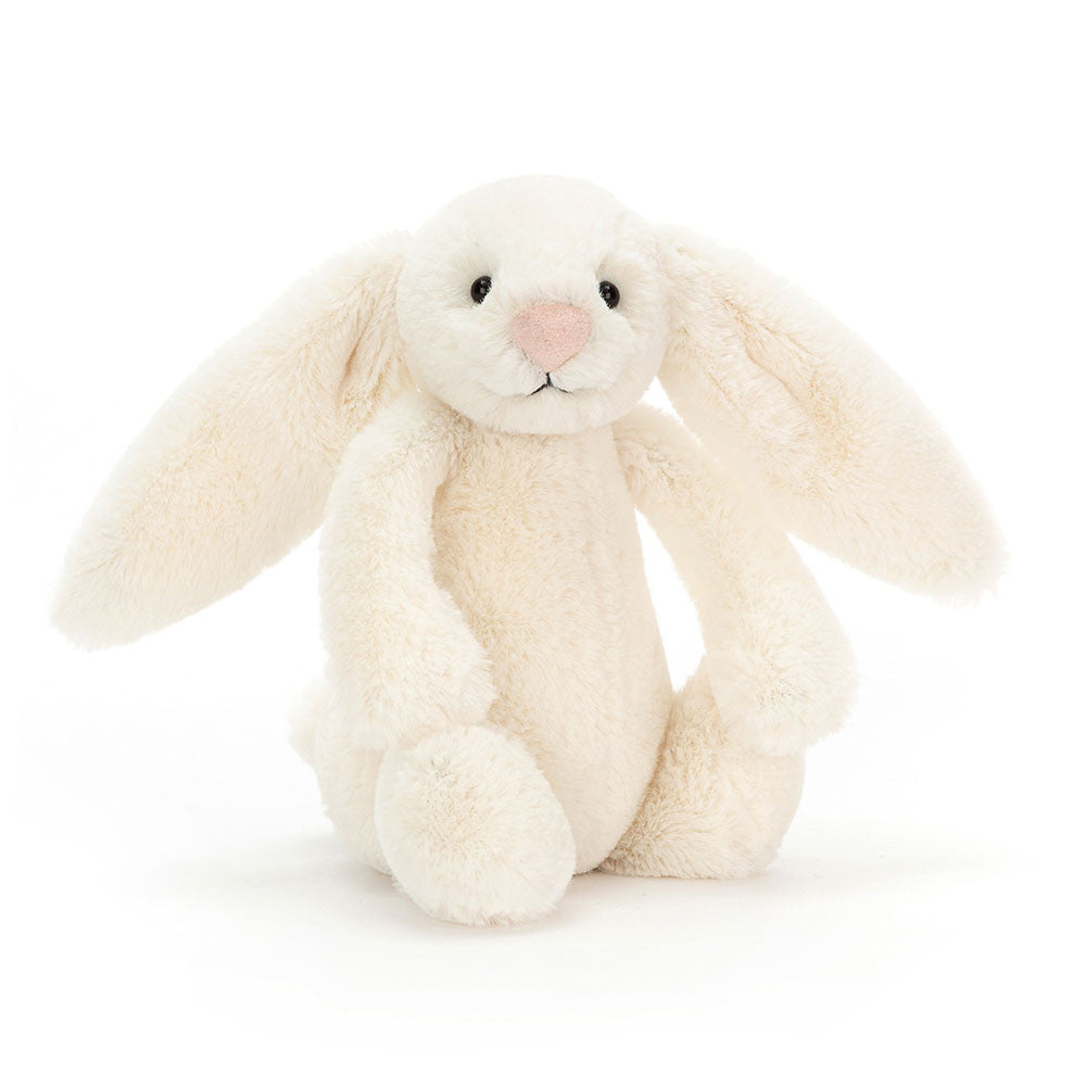 Jellycat Bashful Cream Bunny - front view