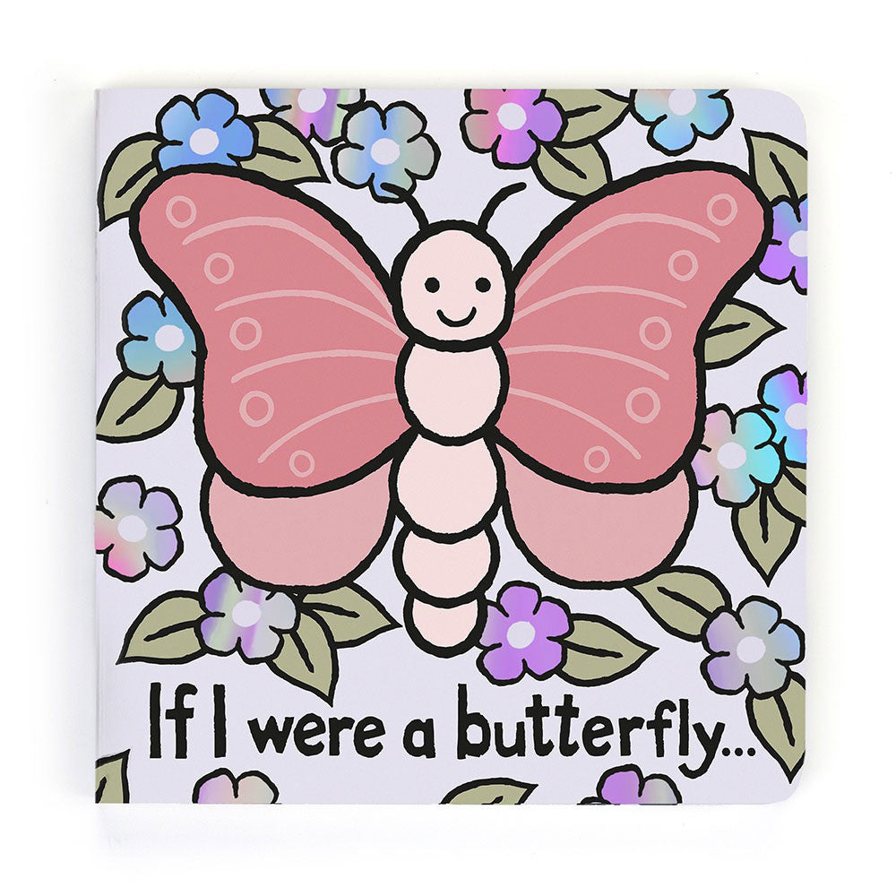 Jellycat If I Were A Butterfly Board Book - front cover