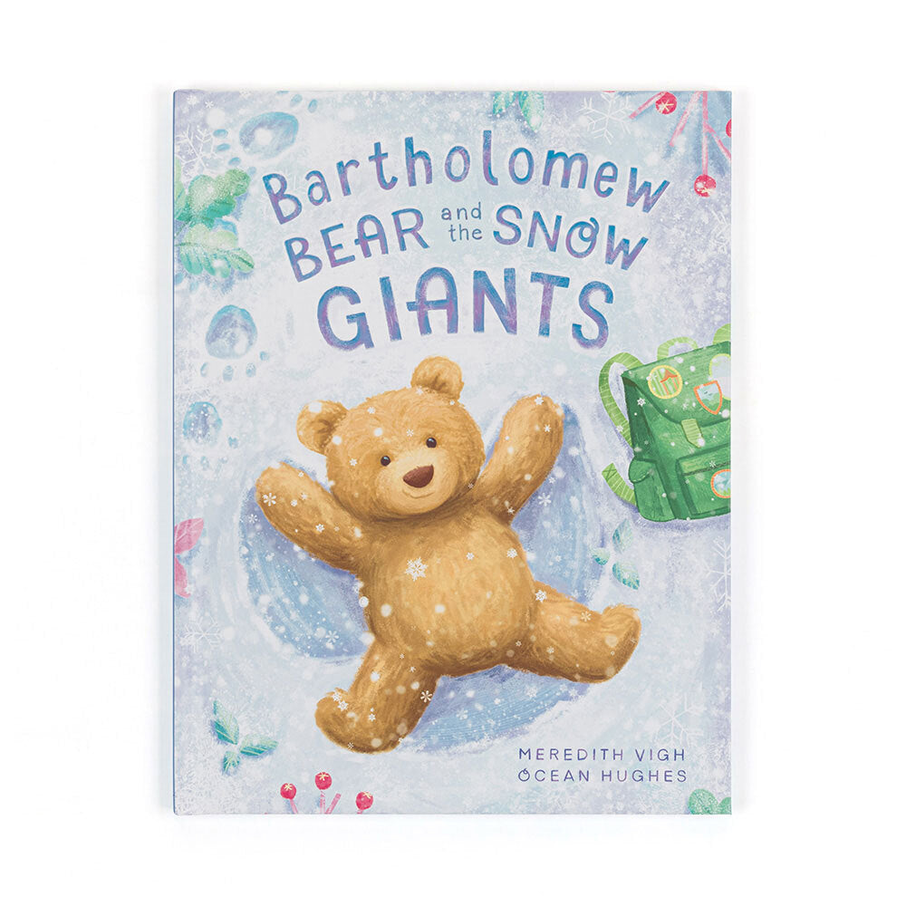 Jellycat Bartholomew Bear and the Snow Giants - front view