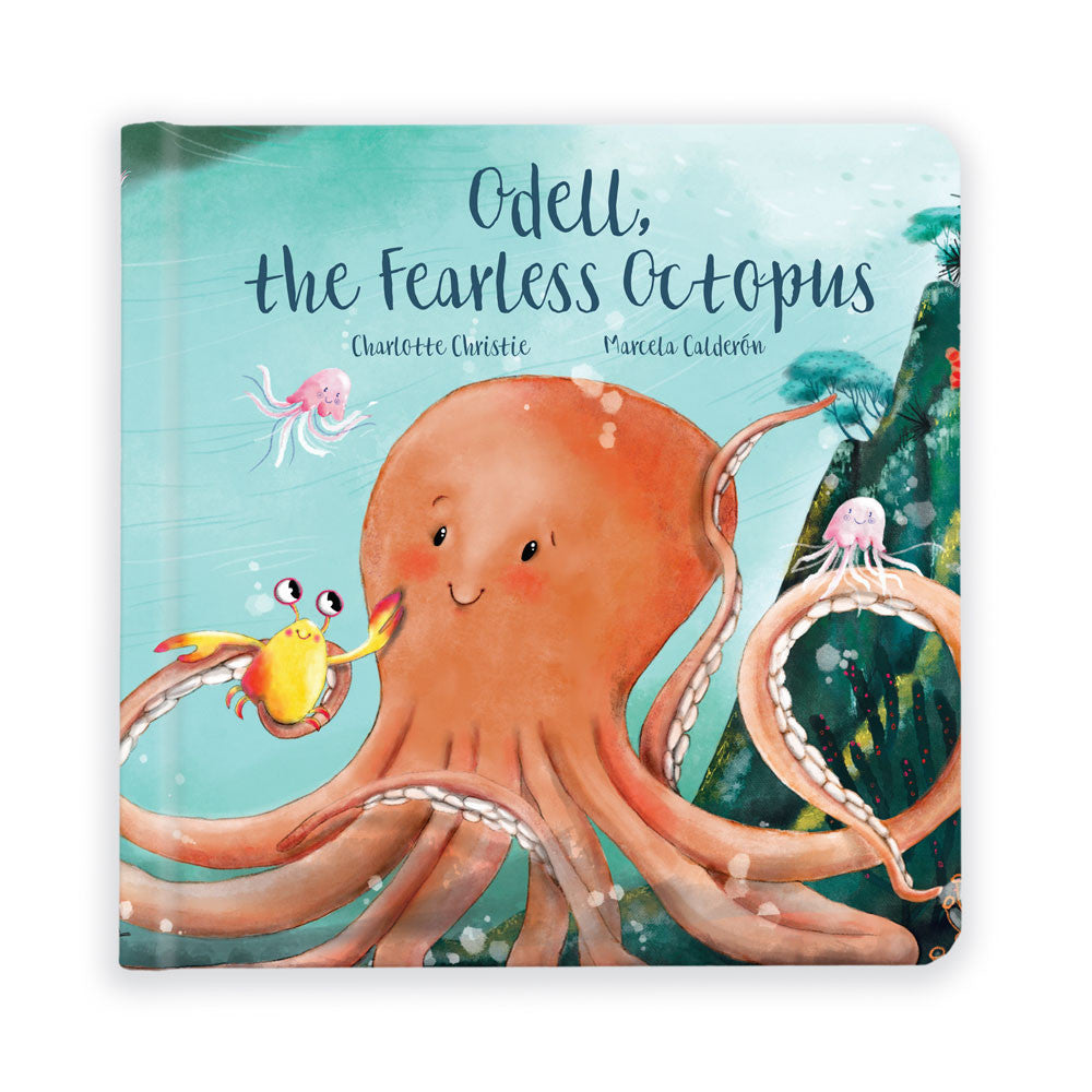 Jellycat The Fearless Octopus Book - front cover