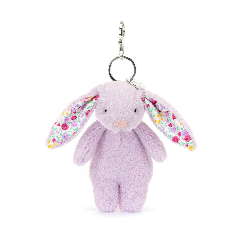 Jellycat Blossom Jasmine Bunny Bag Charm - front view