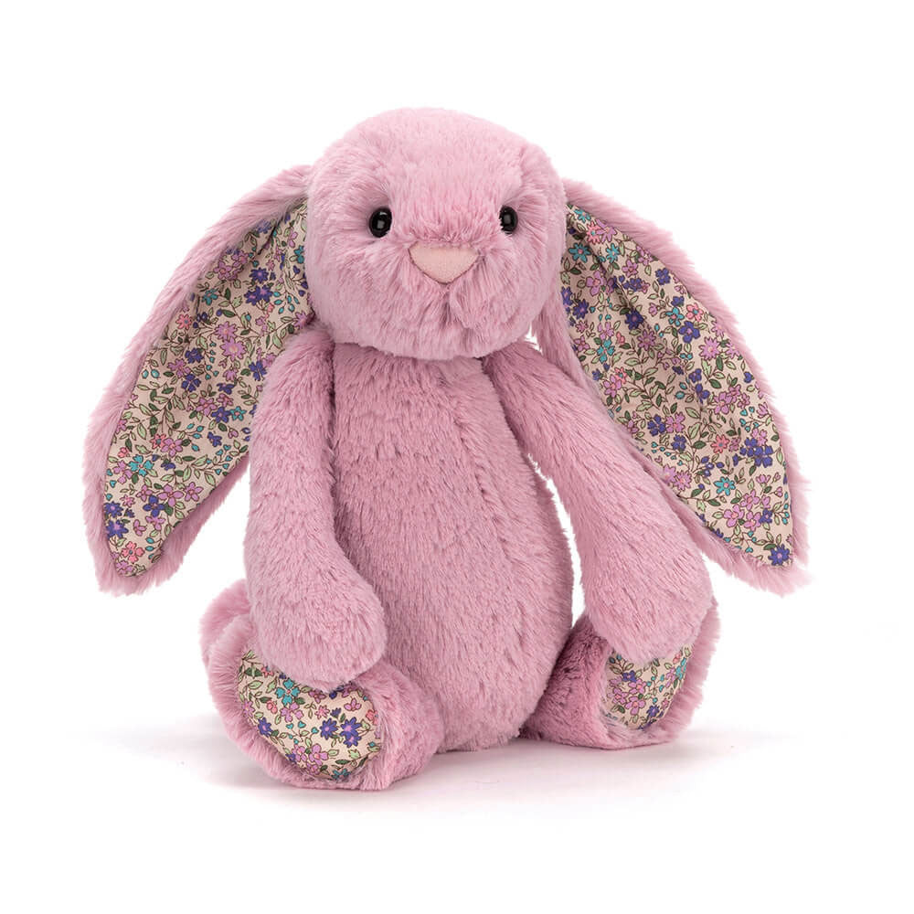 Jellycat Blossom Tulip Pink Bunny Medium - front view