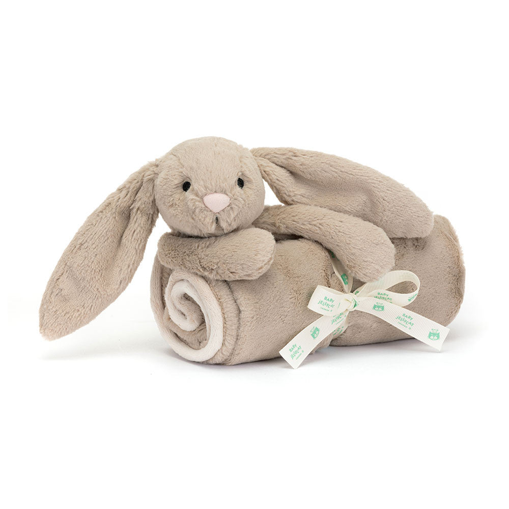 Jellycat Bashful Beige Bunny Blankie - front view
