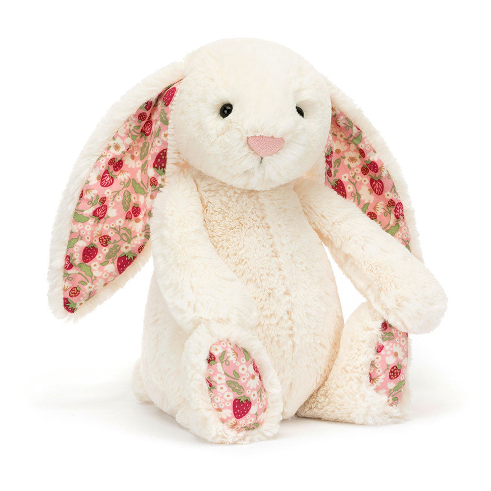 Jellycat Blossom Cream Bunny 'Berry' Original - front view