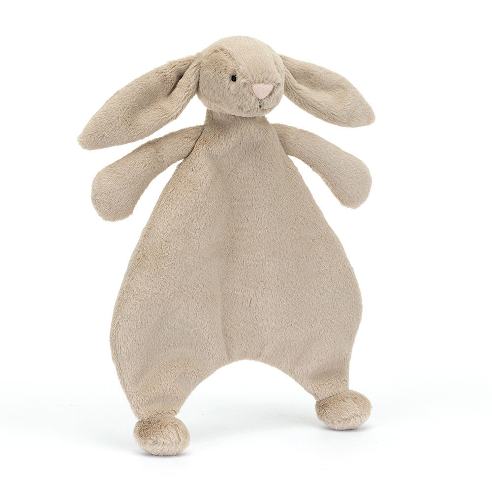 Jellycat Bashful Beige Bunny Comforter - front view