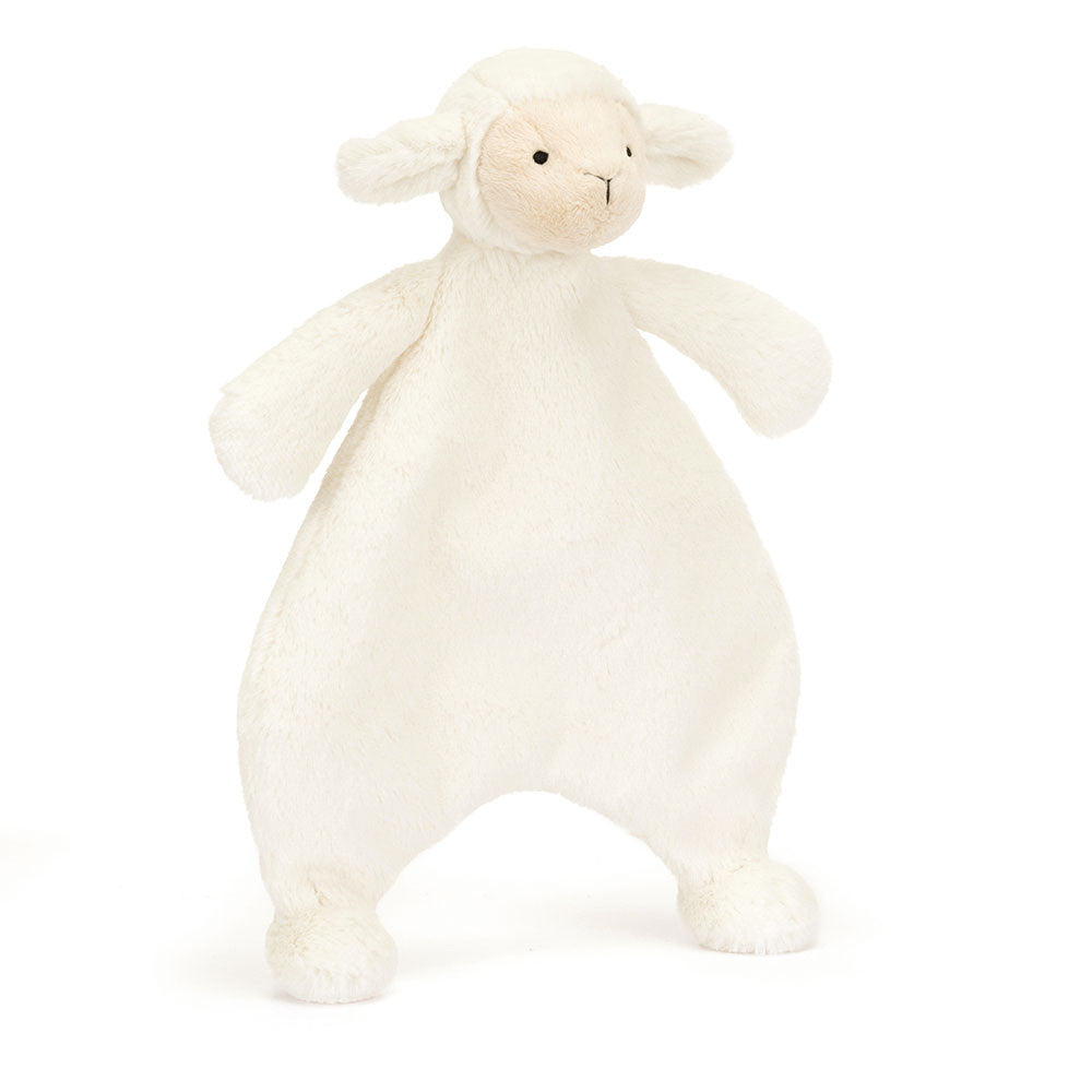 Jellycat Bashful Lamb Comforter - front view